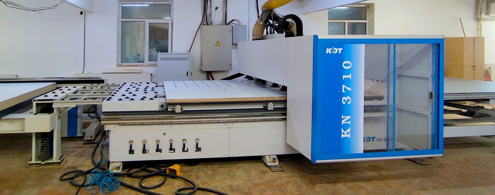 Automatizovaná linka založená na CNC obrábacom centre KN-3710DE (starý dizajn)