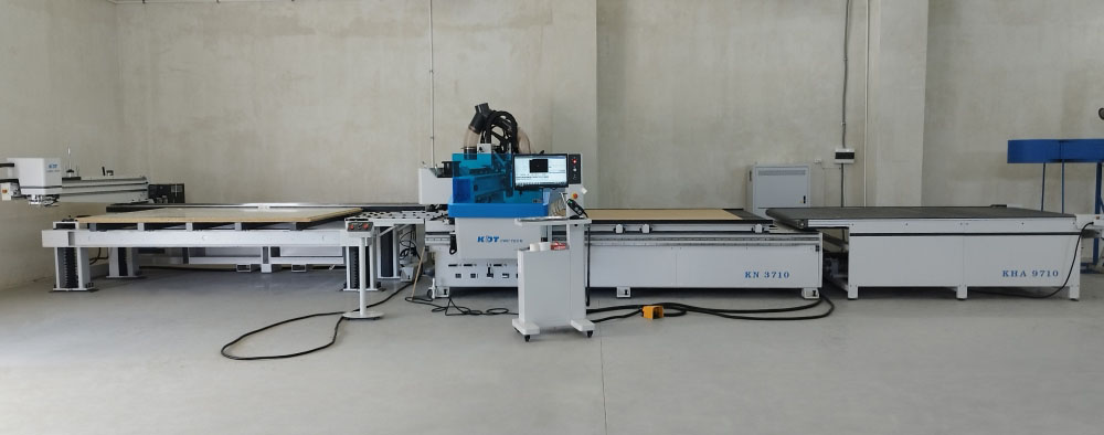 Automatizovaná linka založená na CNC obrábacom centre KN-3710DE