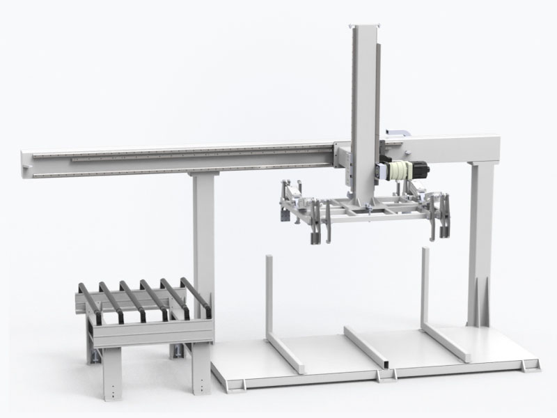 Robotický vákuový nakladač pre CNC deliace centrá KHG-2209