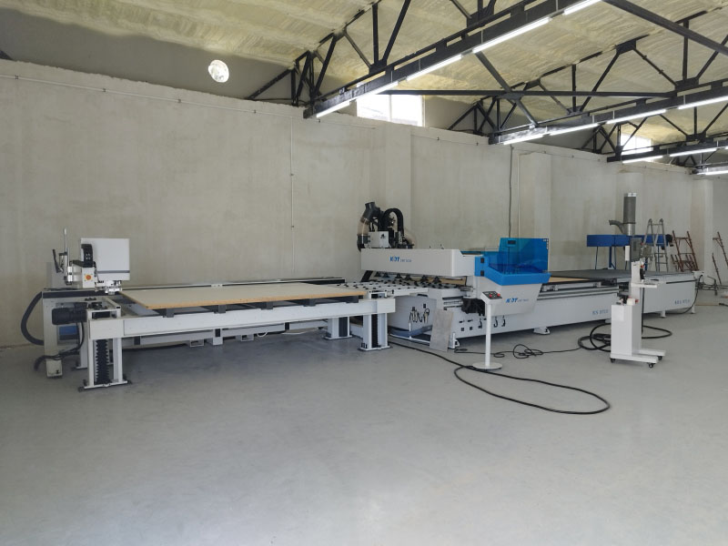 Automatizovaná linka založená na CNC obrábacom centre KN-3710DE