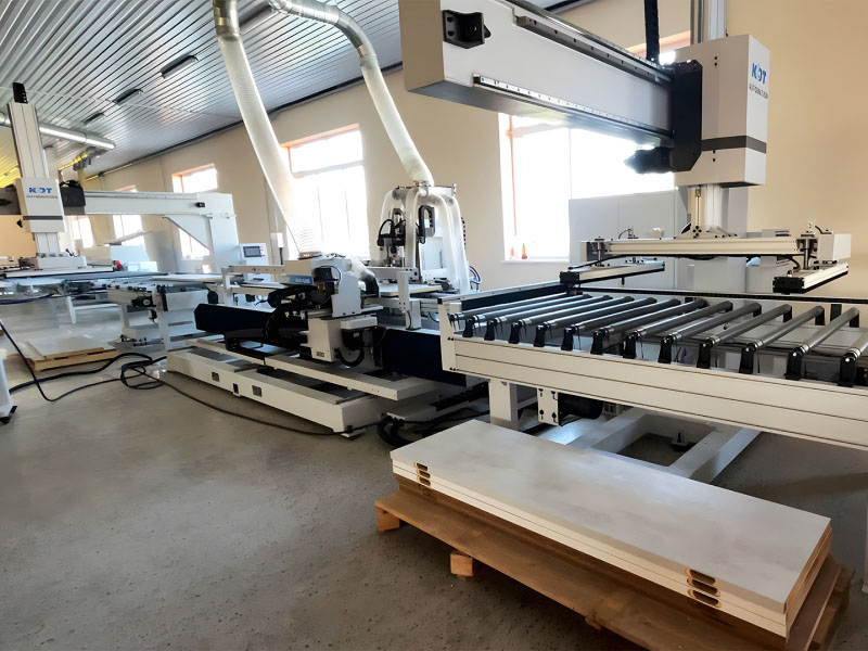 Automatizovaná linka založená na CNC fréze KDT KHM-660B