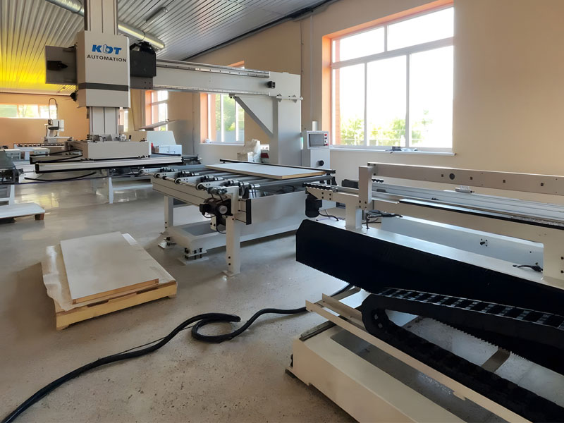 Automatizovaná linka založená na CNC fréze KDT KHM-660B