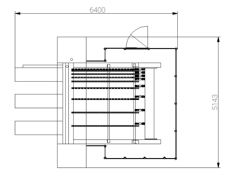 Nákres: KS-828C CNC rezacie centrum